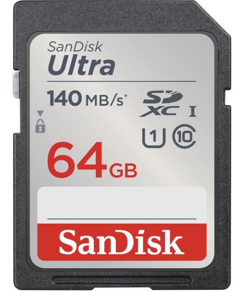SanDisk Ultra UHS I 64GB SD Card resmi